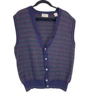 JP Tilford Wool Vest Made In Italy